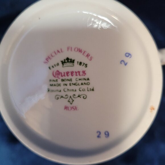 Queens Fine Bone China Mug ~ Rose - Picture 4 of 4